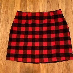 Buffalo Plaid Flannel skirt